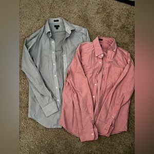 2 men’s shirts from J Crew